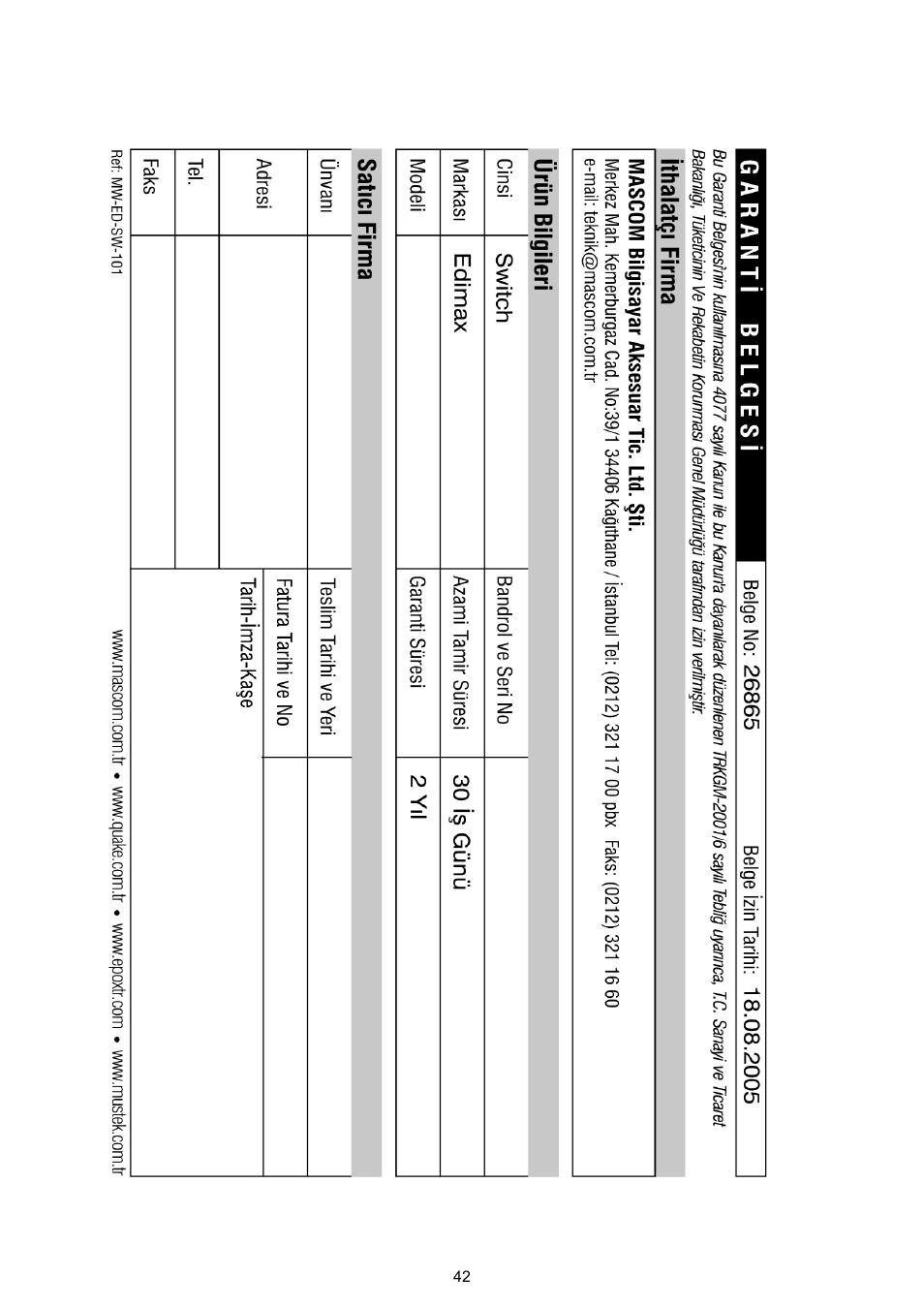 Edimax Technology ES-5500P User Manual | Page 43 / 44