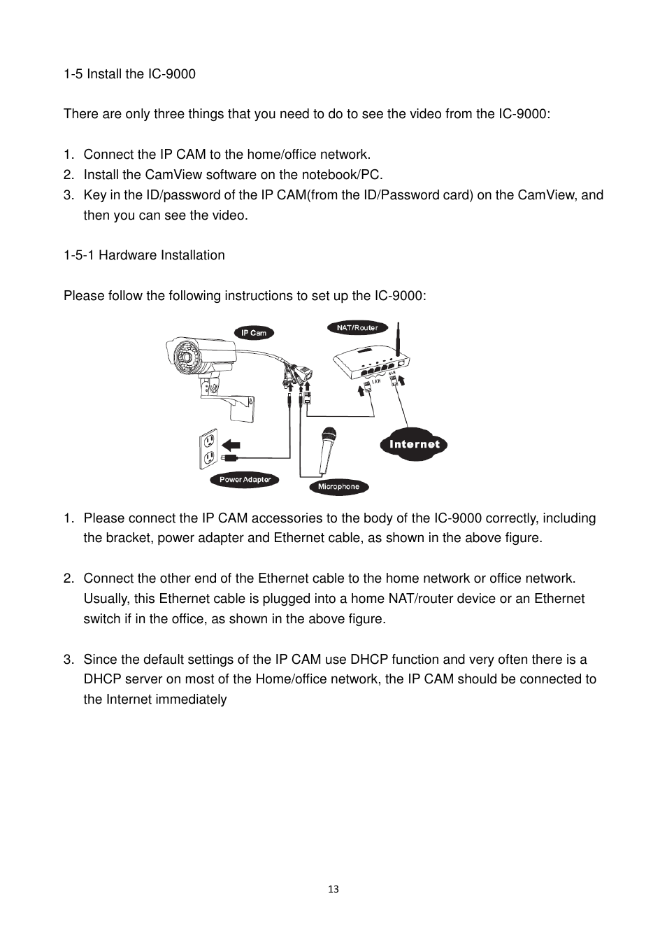 Edimax Technology IC-9000 User Manual | Page 13 / 118