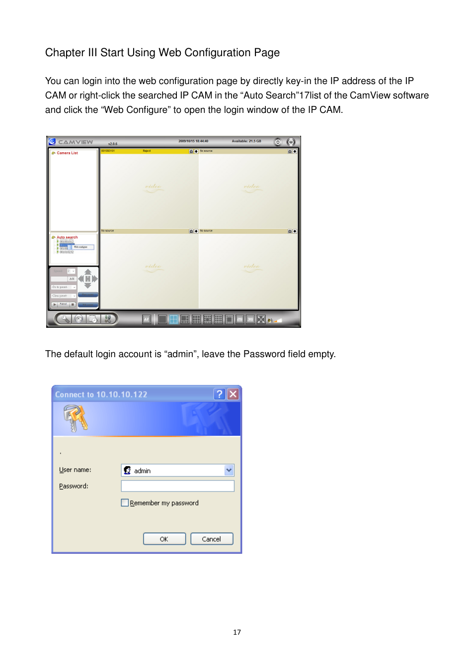 Edimax Technology IC-9000 User Manual | Page 17 / 118