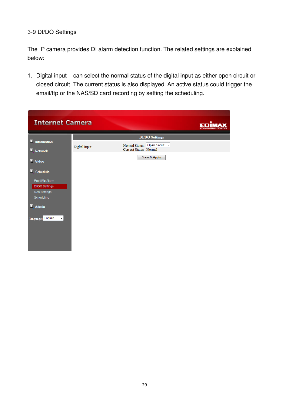 Edimax Technology IC-9000 User Manual | Page 29 / 118