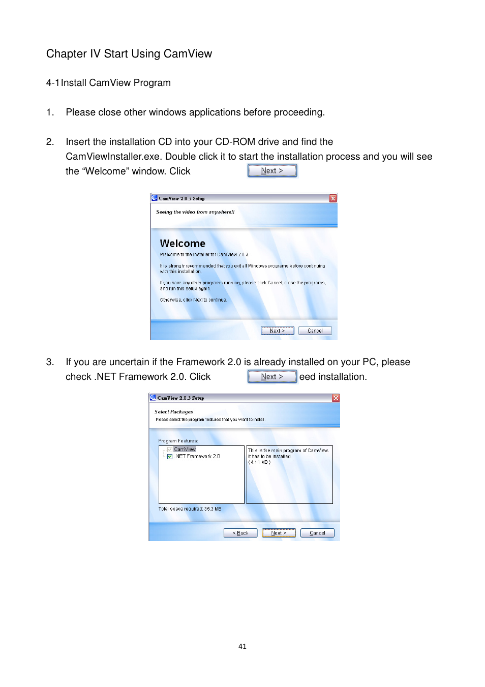 Edimax Technology IC-9000 User Manual | Page 41 / 118