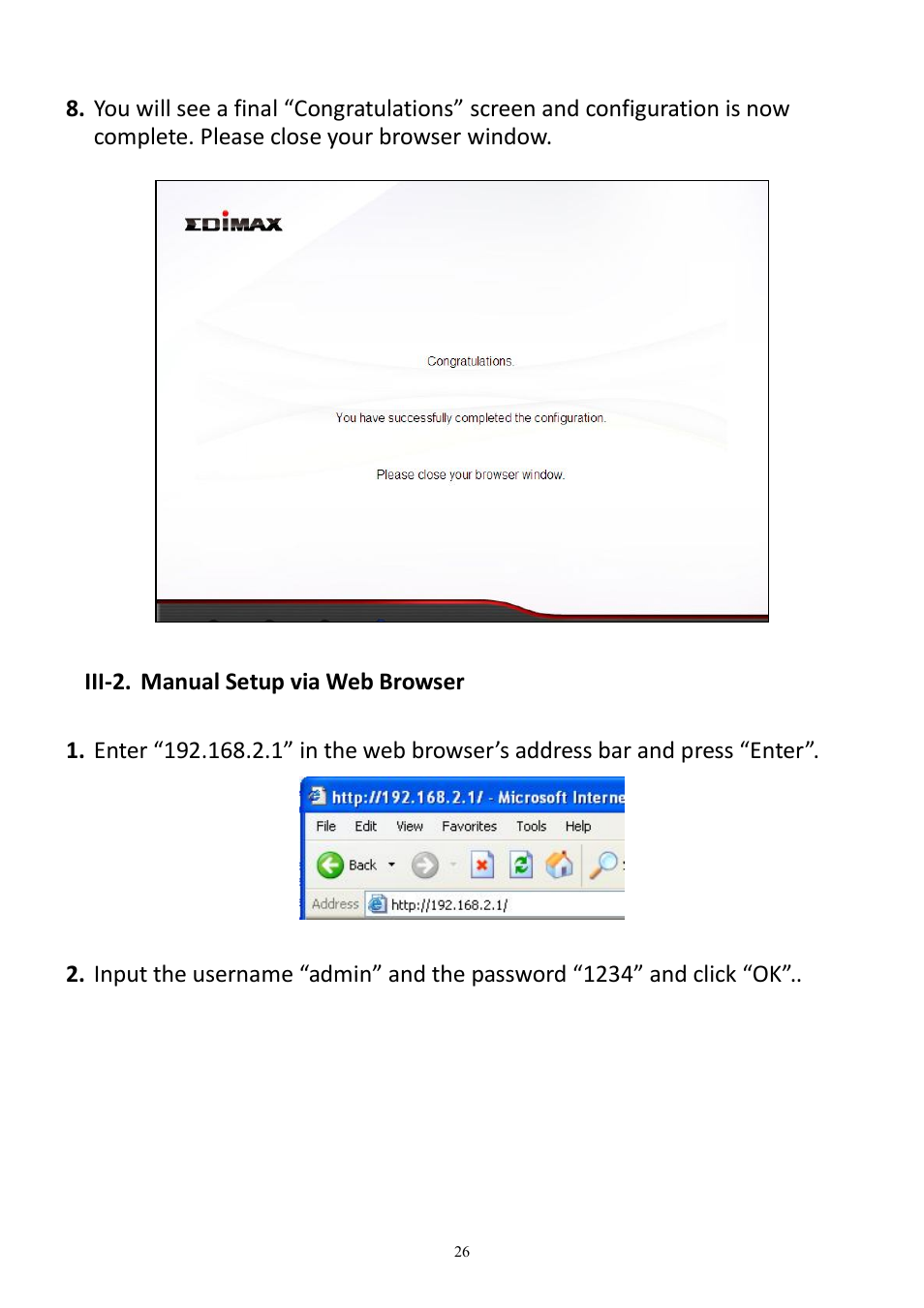 Edimax Technology BR-6478AC User Manual | Page 26 / 74
