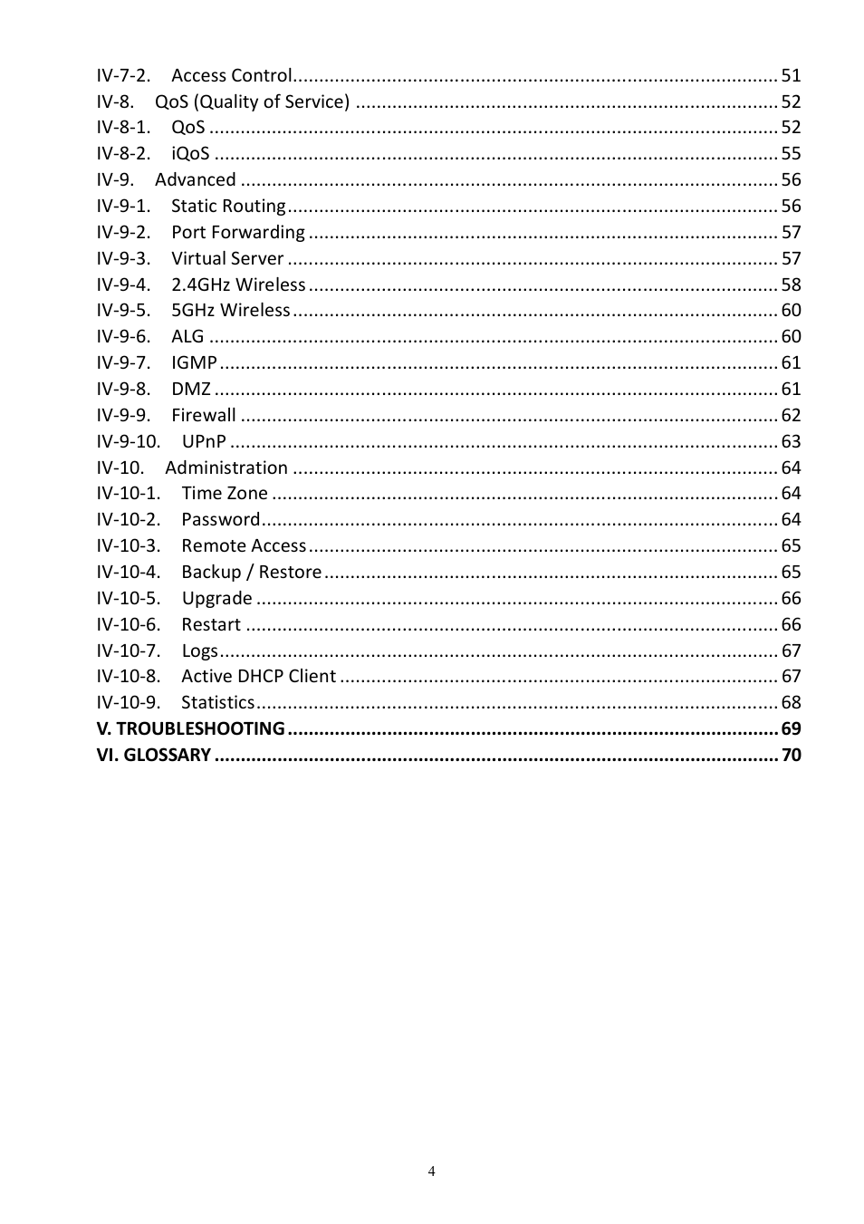 Edimax Technology BR-6478AC User Manual | Page 4 / 74