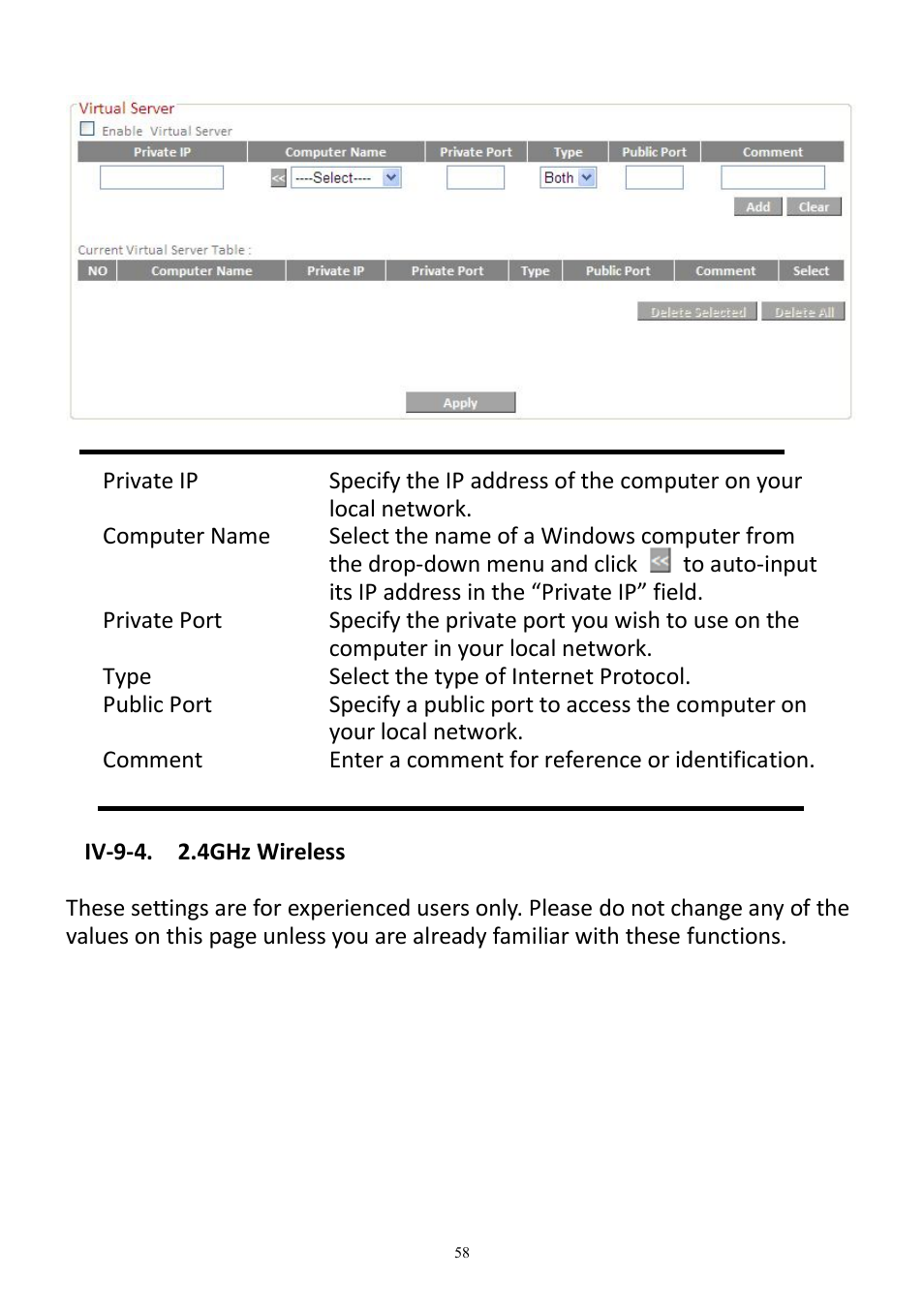 Edimax Technology BR-6478AC User Manual | Page 58 / 74