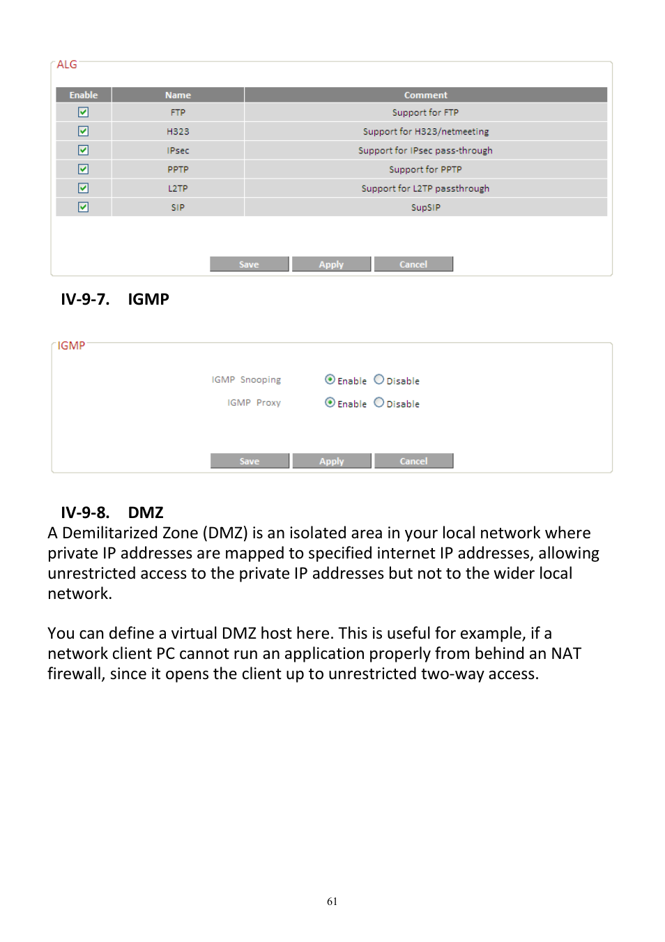Edimax Technology BR-6478AC User Manual | Page 61 / 74