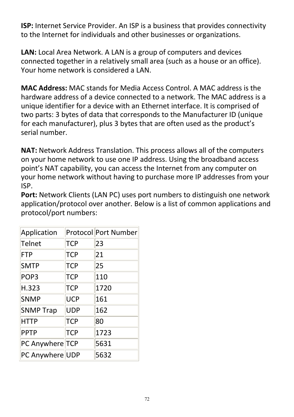 Edimax Technology BR-6478AC User Manual | Page 72 / 74