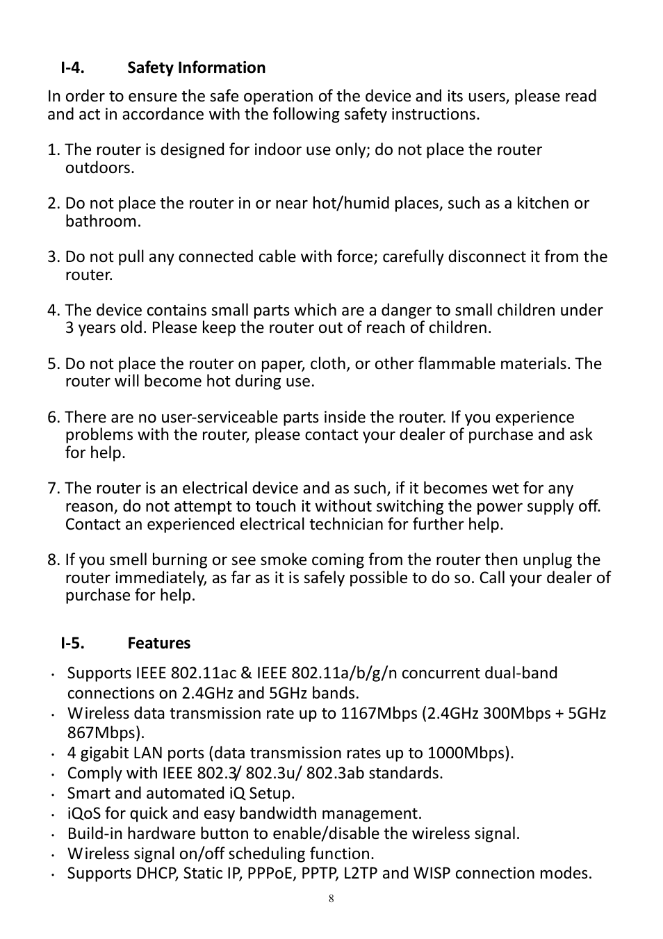 Edimax Technology BR-6478AC User Manual | Page 8 / 74