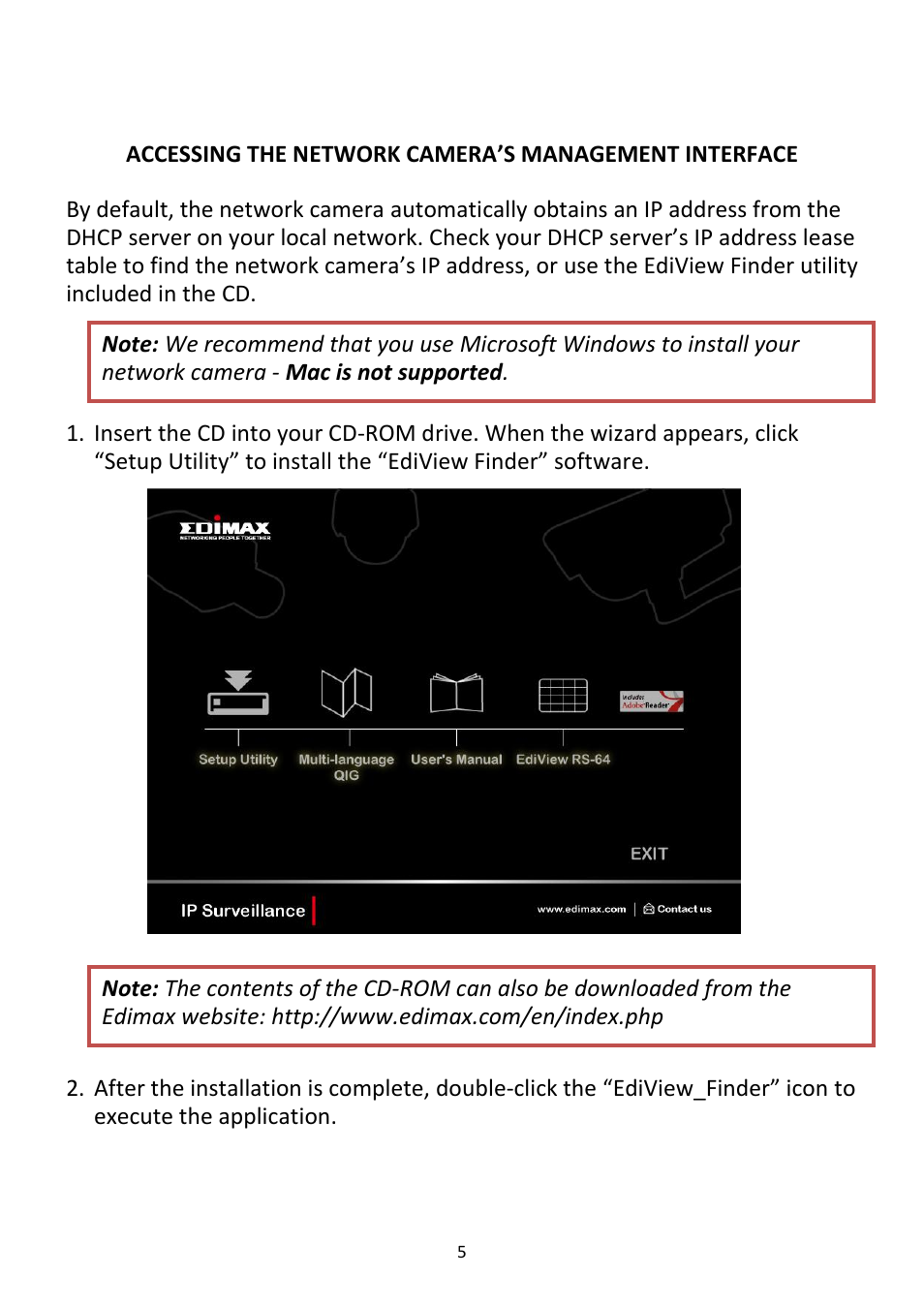 Edimax Technology ND-233E User Manual | Page 6 / 16