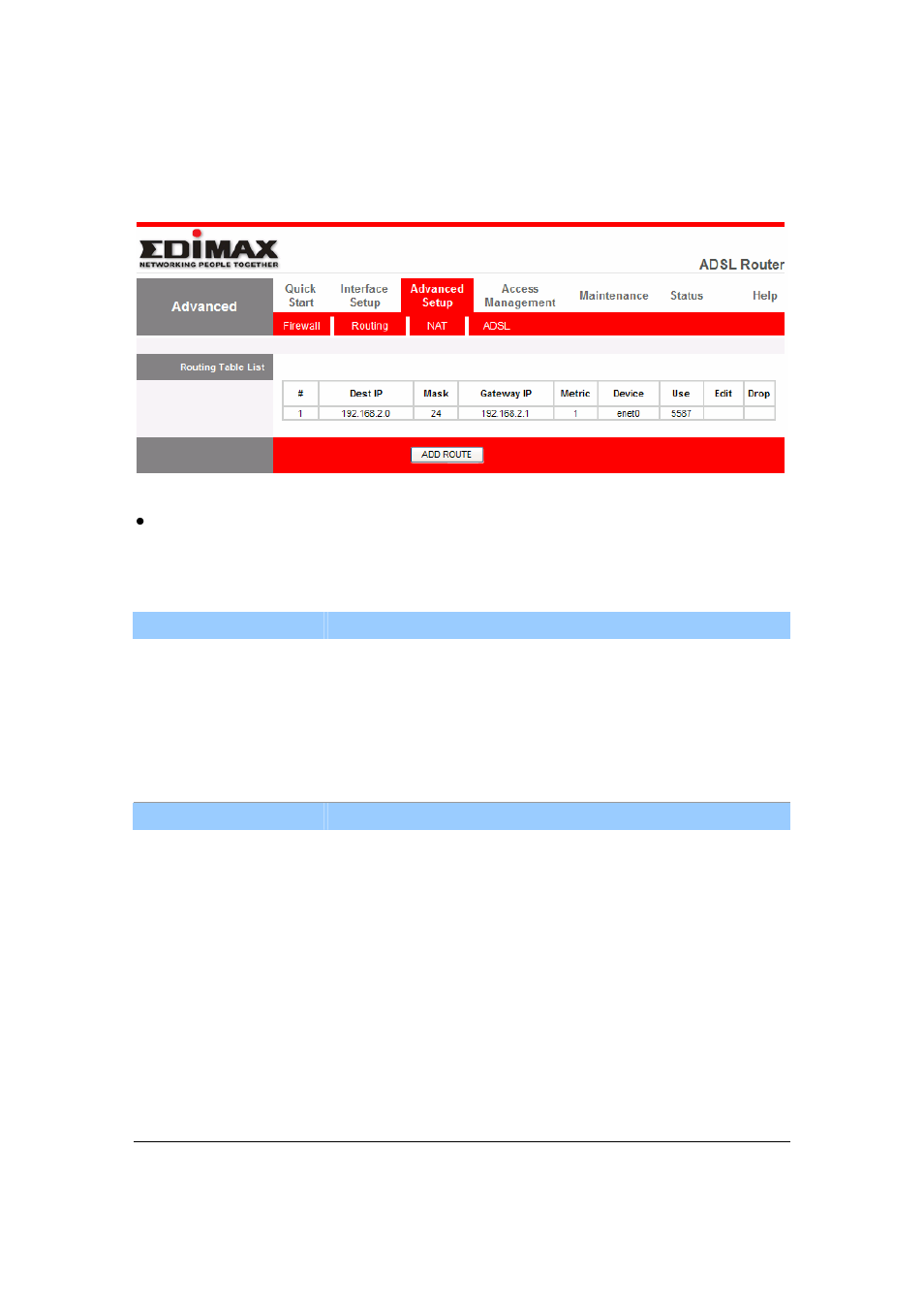 Routing | Edimax Technology AR-7265WnB User Manual | Page 47 / 80