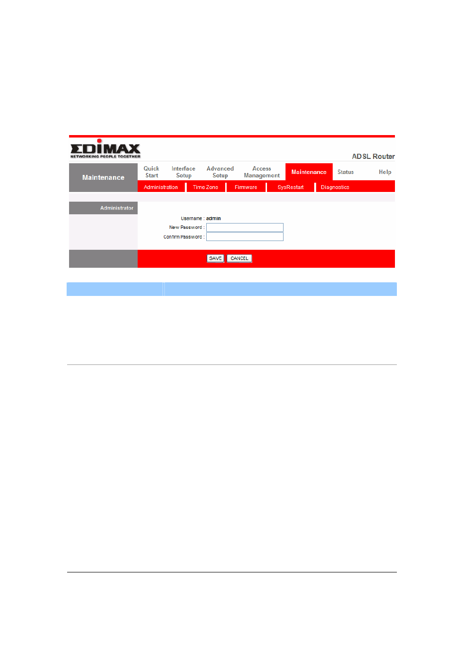 Maintenance, Administrator | Edimax Technology AR-7265WnB User Manual | Page 62 / 80