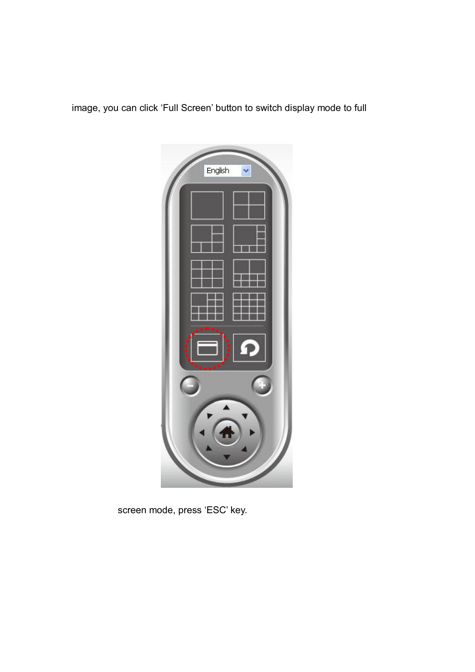 5 full-screen mode | Edimax Technology IC-7010PTn User Manual | Page 115 / 136