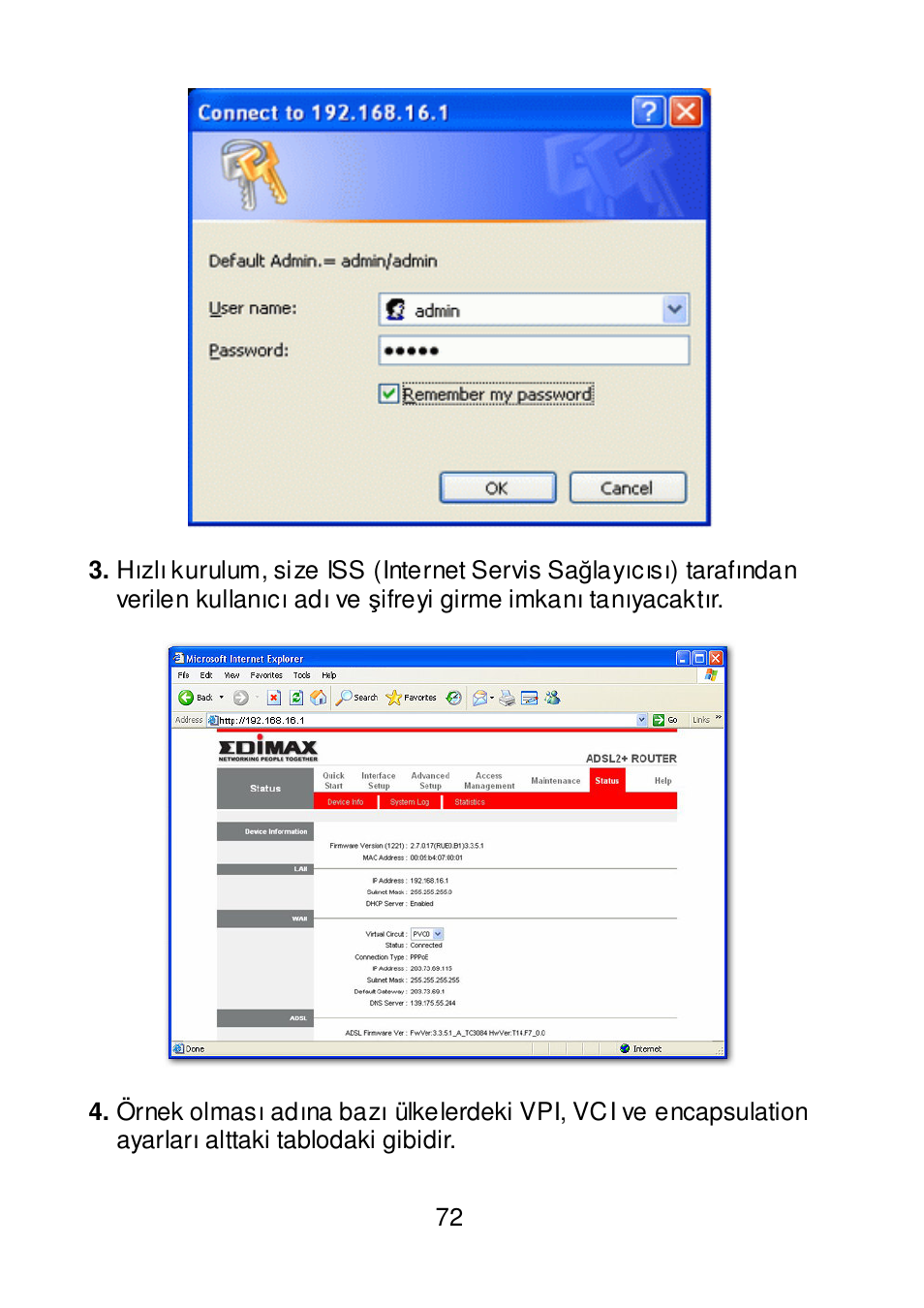 Edimax Technology AR-7064+ User Manual | Page 73 / 77