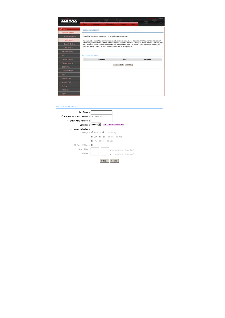 Edimax Technology AR-7284WnB User Manual | Page 40 / 97