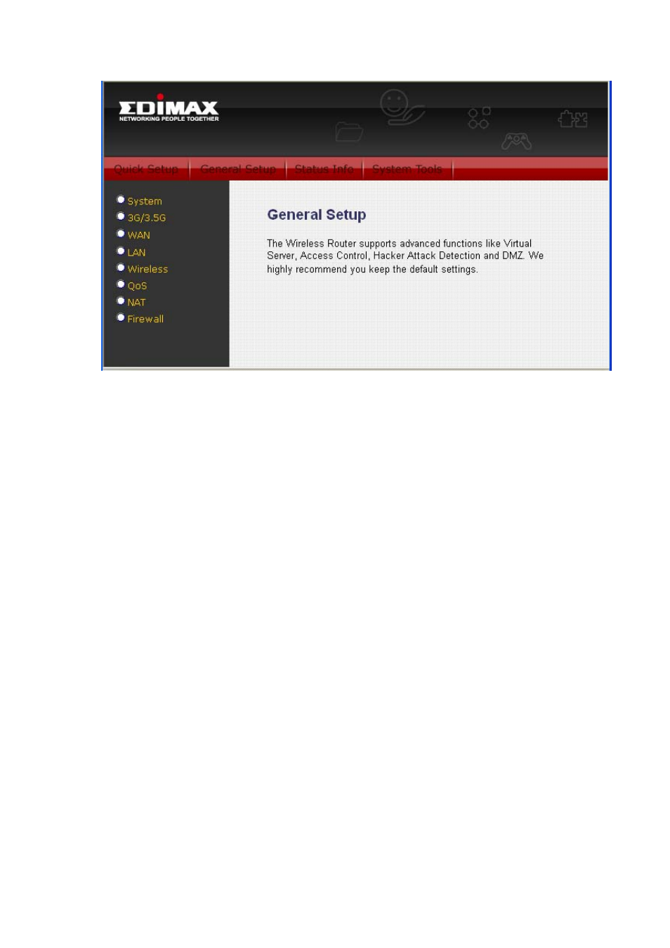 Edimax Technology 3G-6200n User Manual | Page 17 / 117