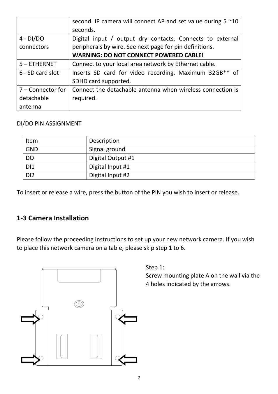 3 camera installation | Edimax Technology PT-31W User Manual | Page 8 / 112