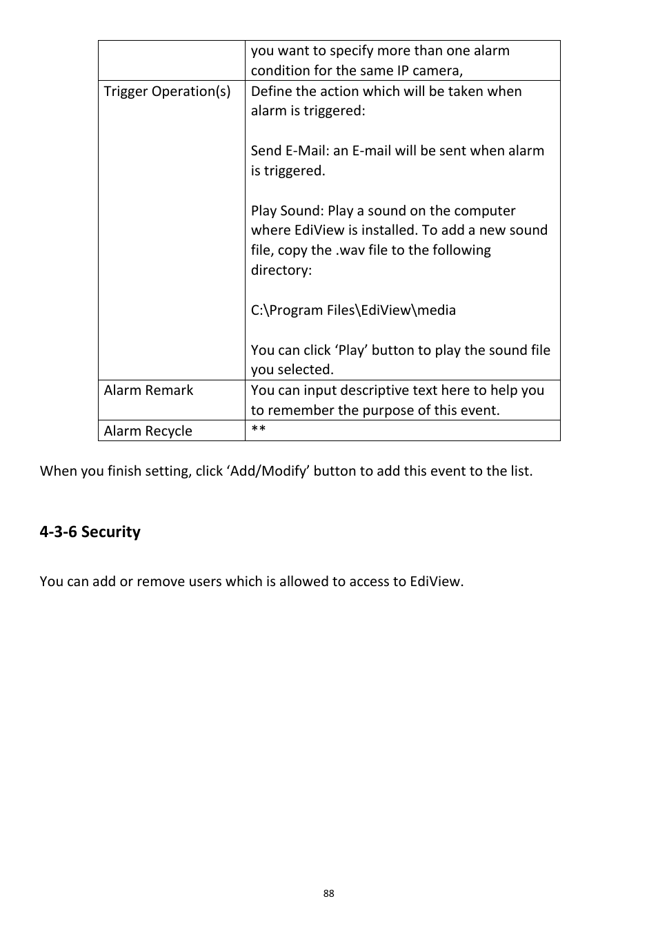 3-6 security | Edimax Technology PT-31W User Manual | Page 89 / 112