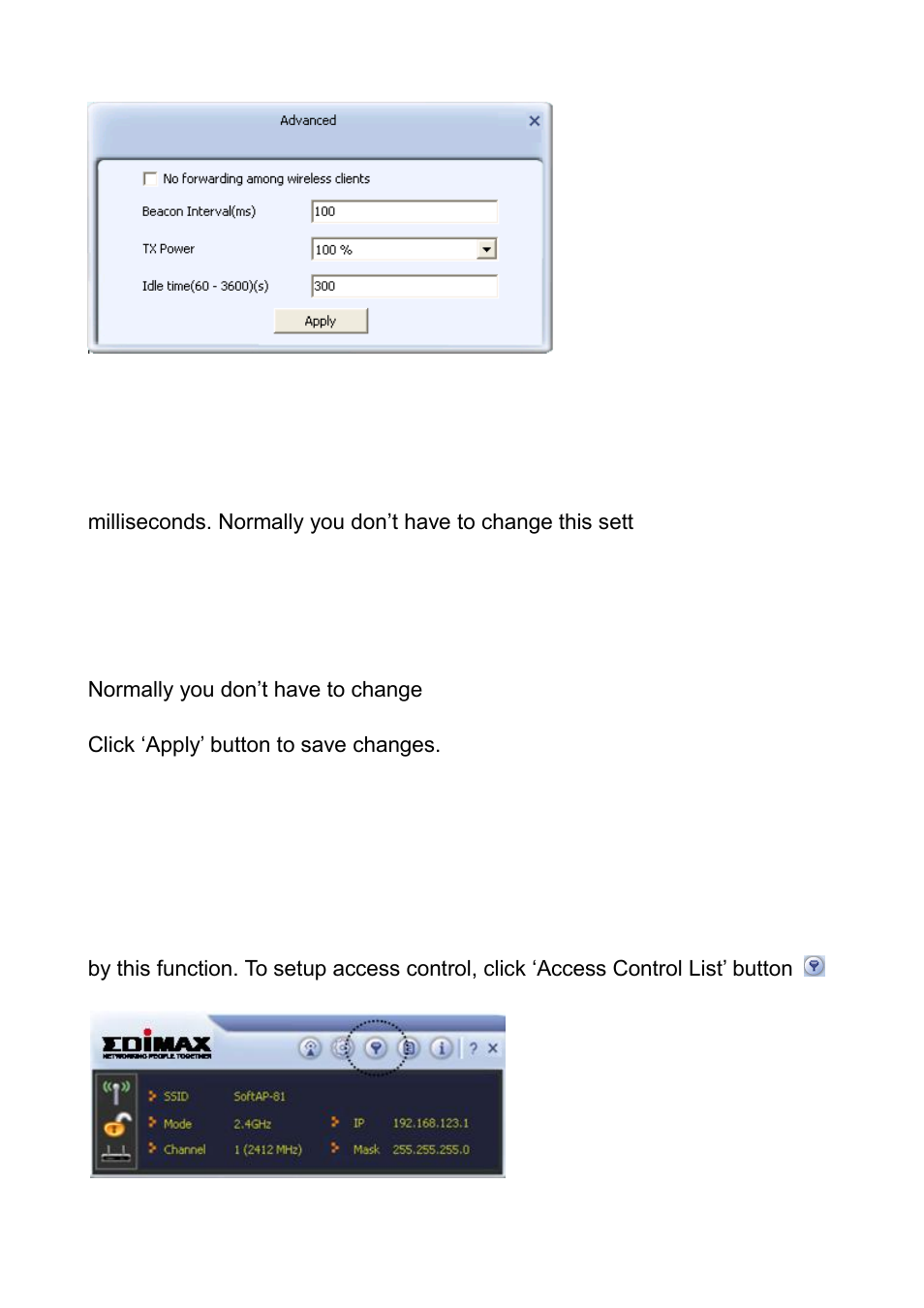 4 access control | Edimax Technology EW-7722PnD User Manual | Page 43 / 55