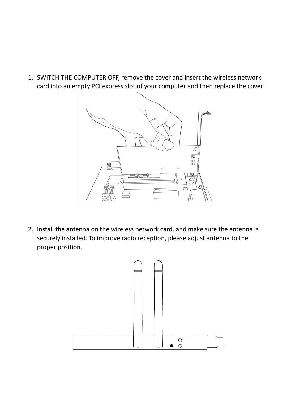 Chapter ii: driver installation and configuration, 1 network card installation | Edimax Technology EW-7722PnD User Manual | Page 8 / 55