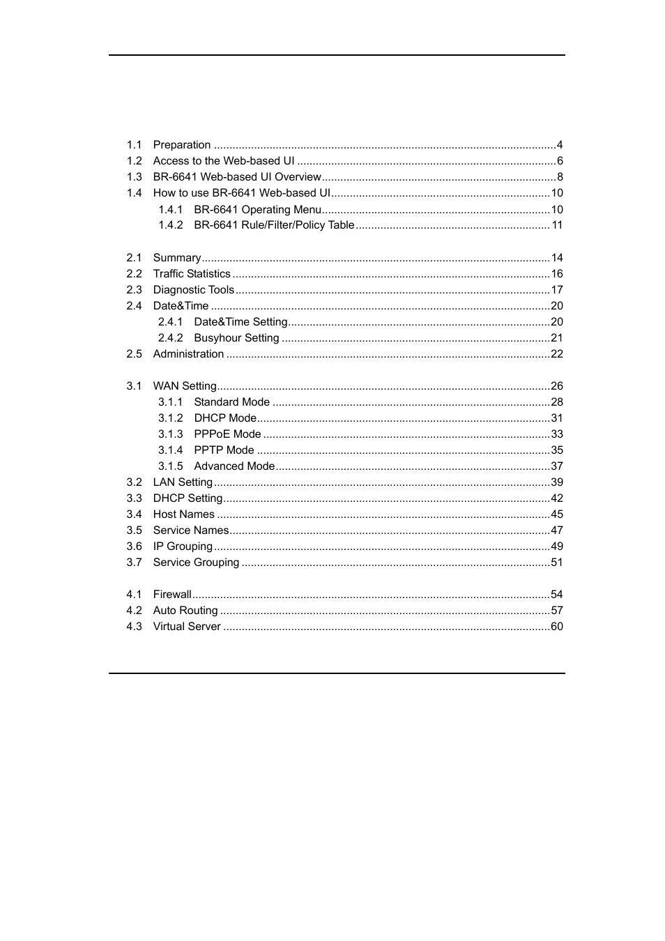 Edimax Technology BR-6641 User Manual | Page 2 / 86