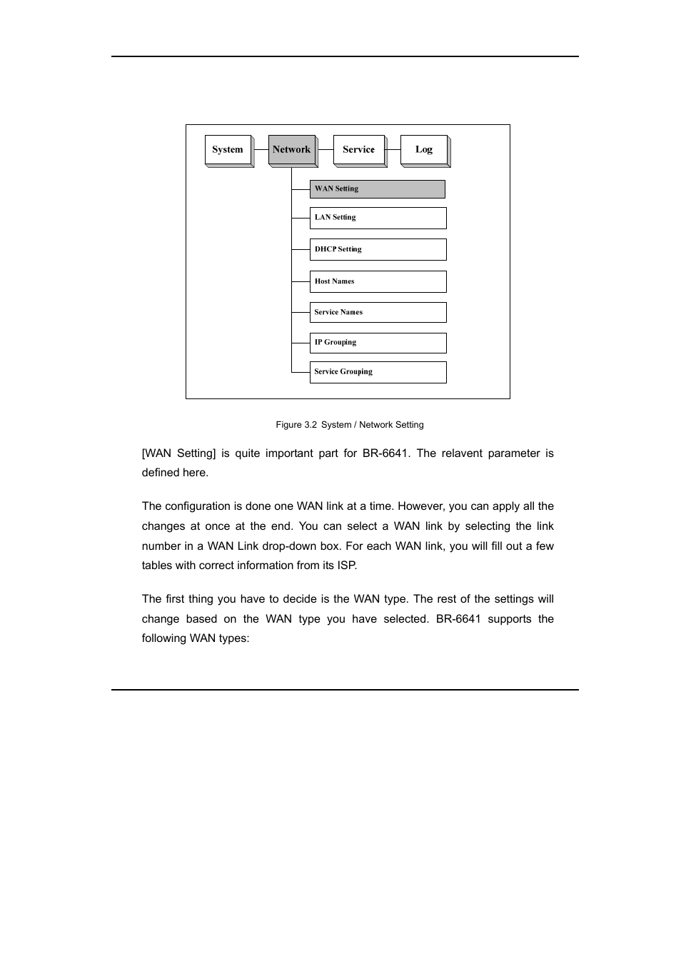 1 wan setting | Edimax Technology BR-6641 User Manual | Page 27 / 86