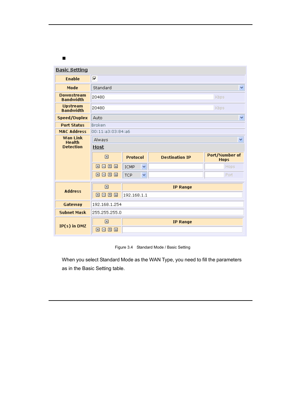 1 standard mode | Edimax Technology BR-6641 User Manual | Page 29 / 86