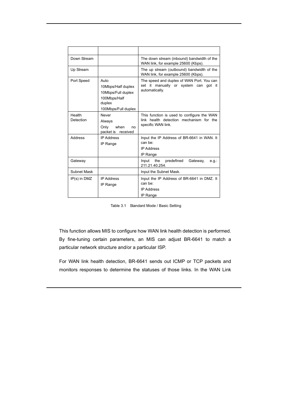 Wan link health detection | Edimax Technology BR-6641 User Manual | Page 30 / 86