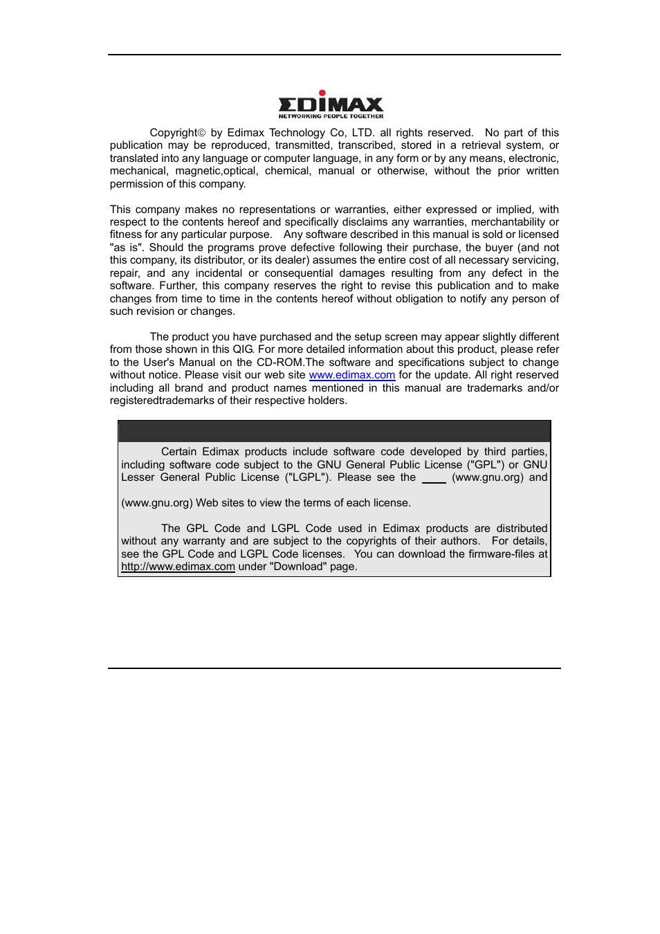Edimax Technology BR-6641 User Manual | Page 4 / 86