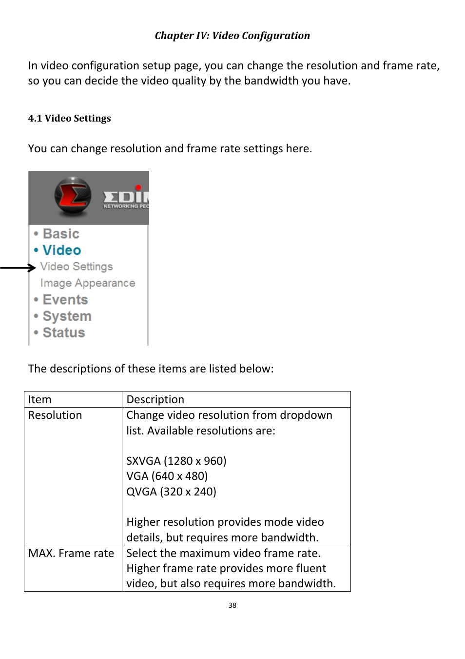 Edimax Technology IC-3015Wn User Manual | Page 39 / 108