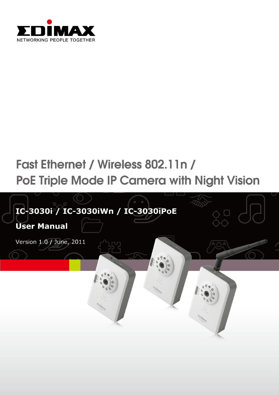 Edimax Technology IC-3030iWn User Manual | 127 pages