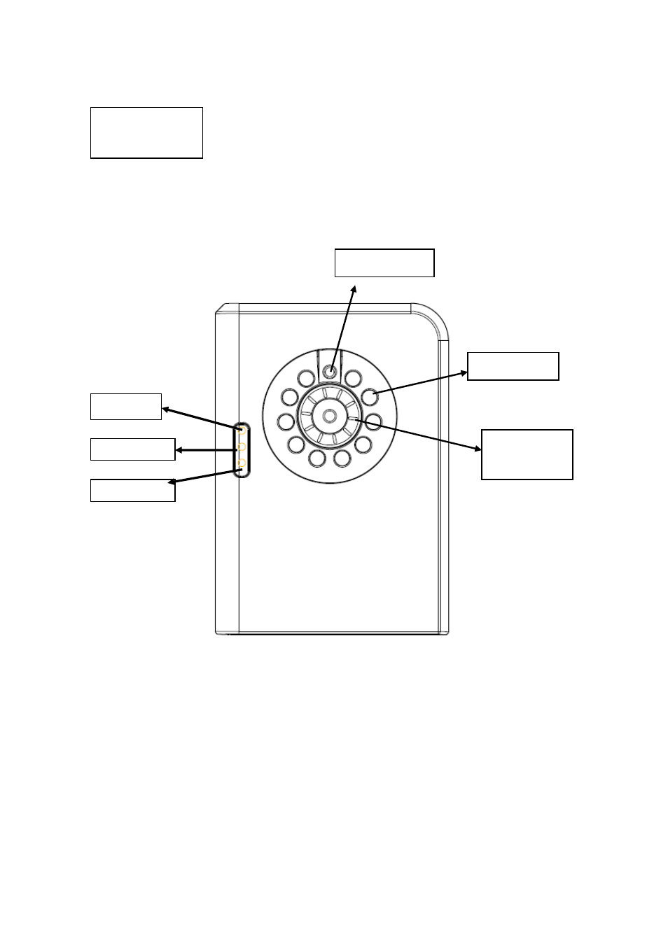 4 familiar with key components, Front view | Edimax Technology IC-3030iWn User Manual | Page 8 / 127