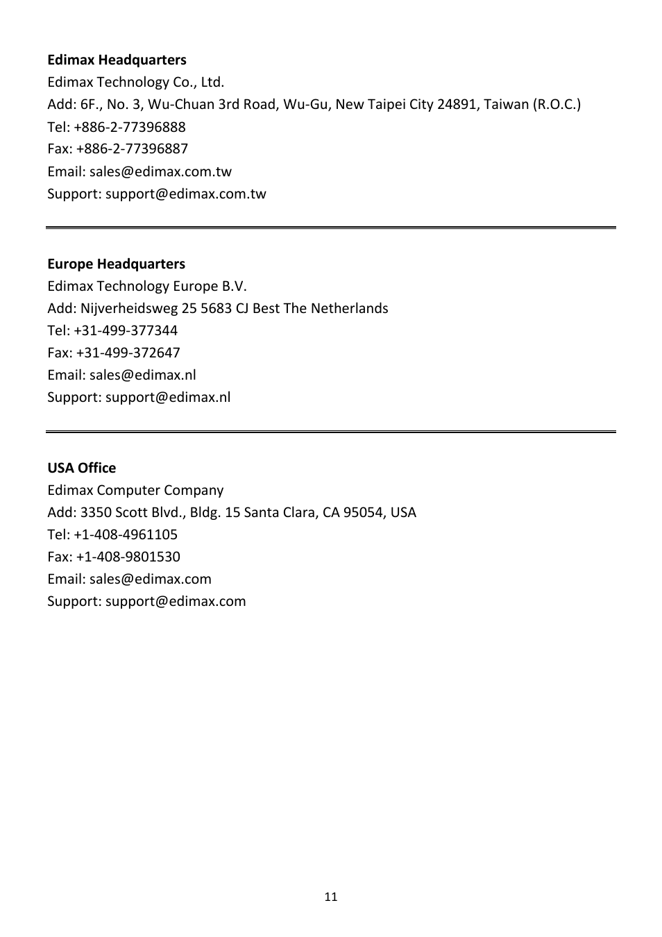 Edimax Technology IC-7000PTn V3 User Manual | Page 12 / 13