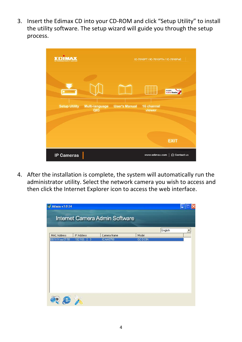 Edimax Technology IC-7000PTn V3 User Manual | Page 5 / 13