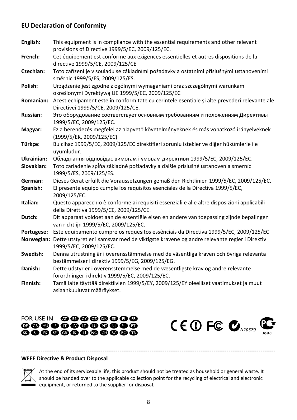 Edimax Technology IC-7000PTn V3 User Manual | Page 9 / 13