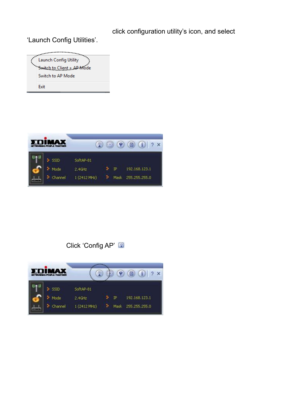 2 configure ap | Edimax Technology EW-7733UnD User Manual | Page 39 / 56