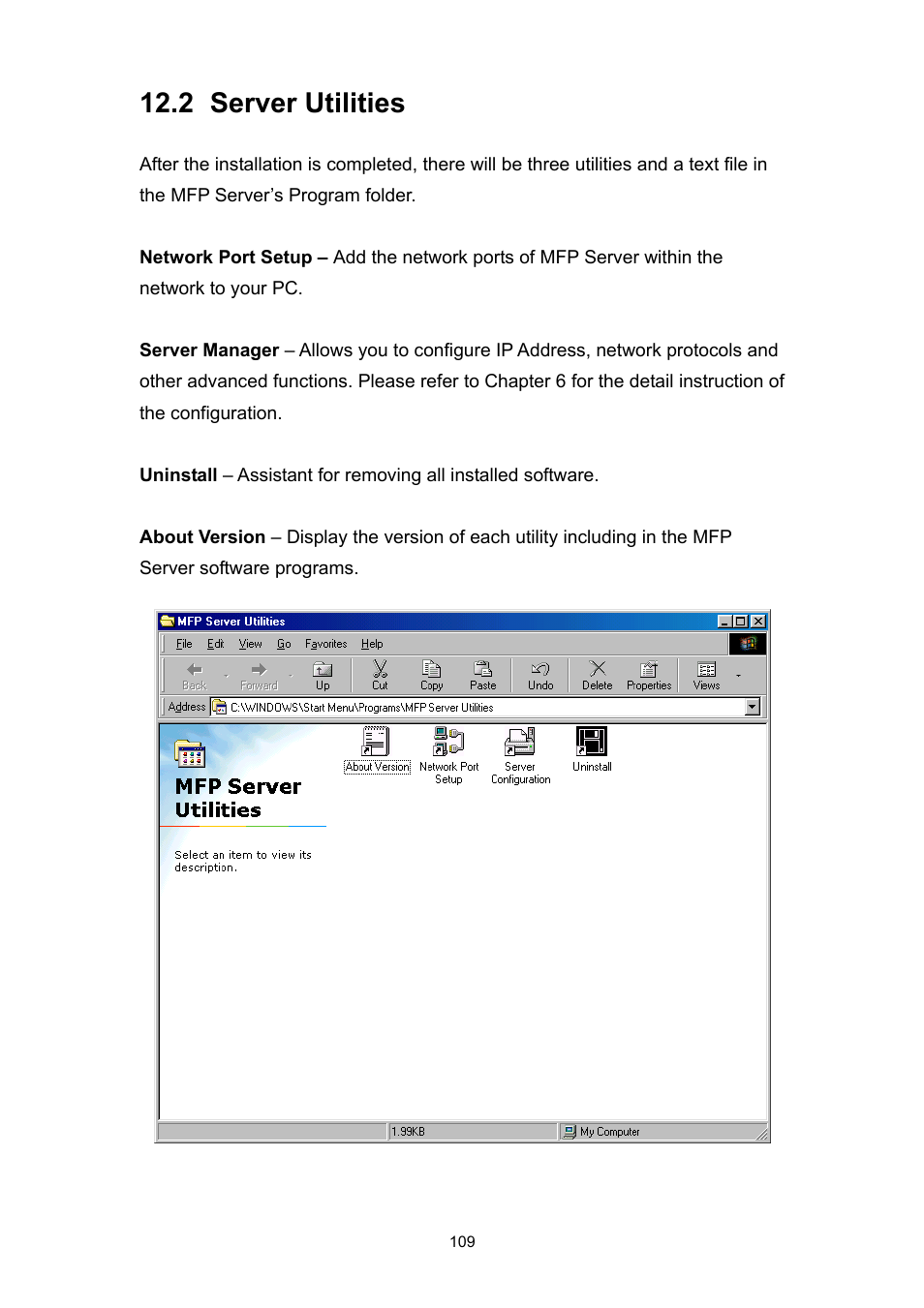 2 server utilities | Edimax Technology PS-1206MFG User Manual | Page 117 / 142