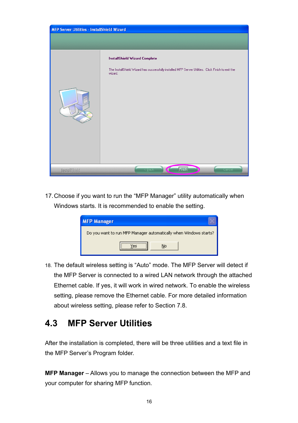 3 mfp server utilities | Edimax Technology PS-1206MFG User Manual | Page 24 / 142