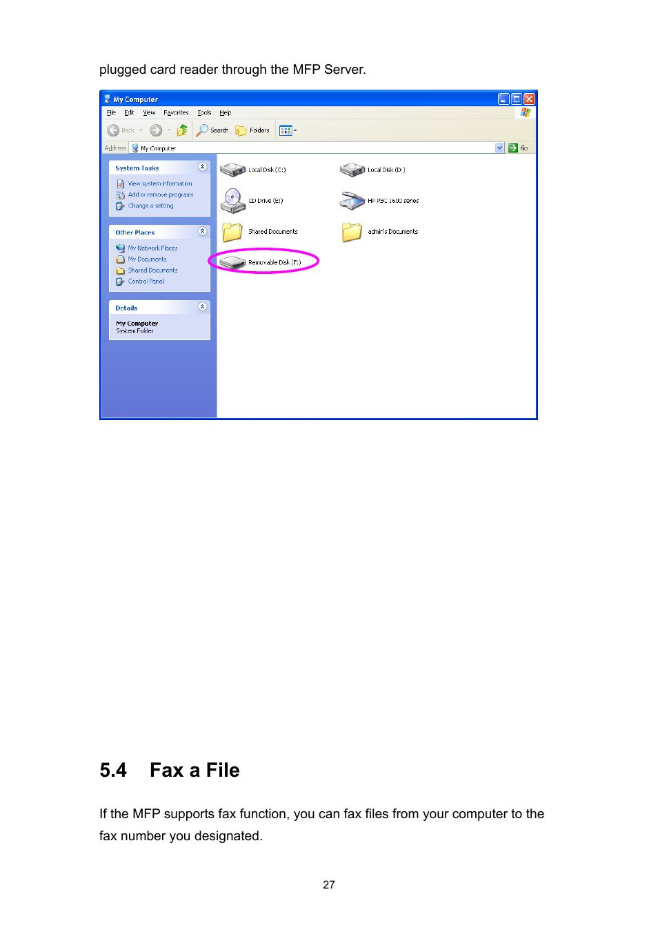 4 fax a file | Edimax Technology PS-1206MFG User Manual | Page 35 / 142