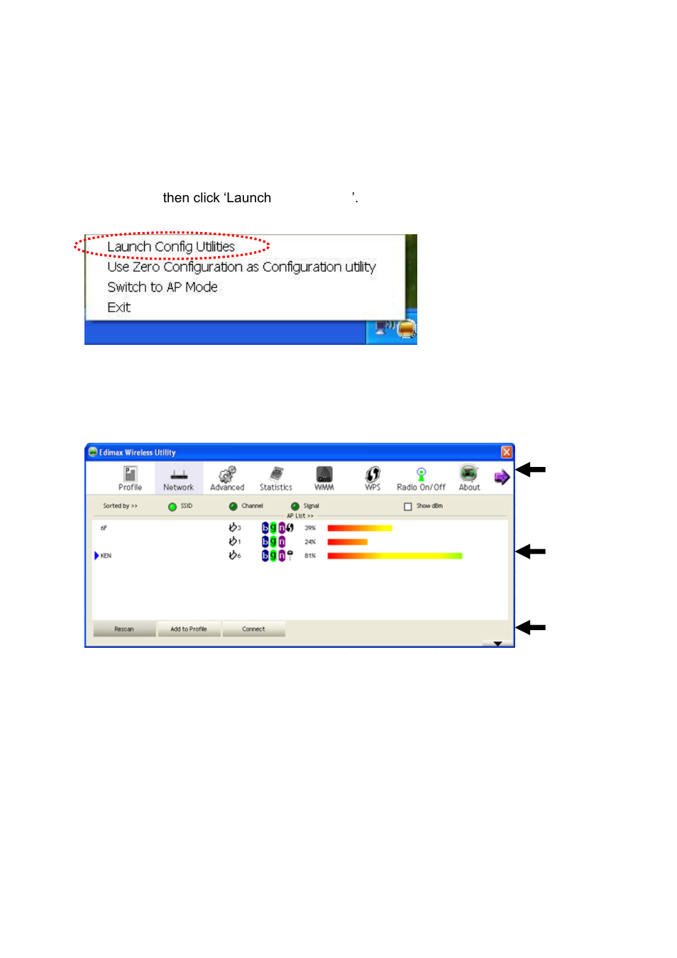 2-1 using edimax utility | Edimax Technology EW-7722UnD User Manual | Page 16 / 80