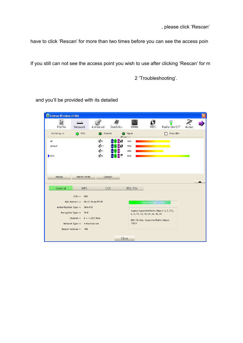 Edimax Technology EW-7722UnD User Manual | Page 20 / 80
