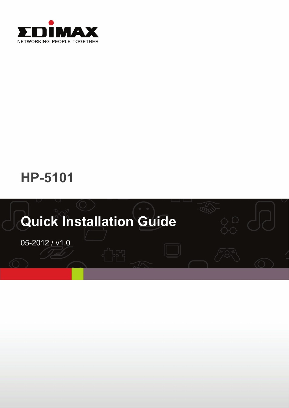 Edimax Technology HP-5101K User Manual | 9 pages