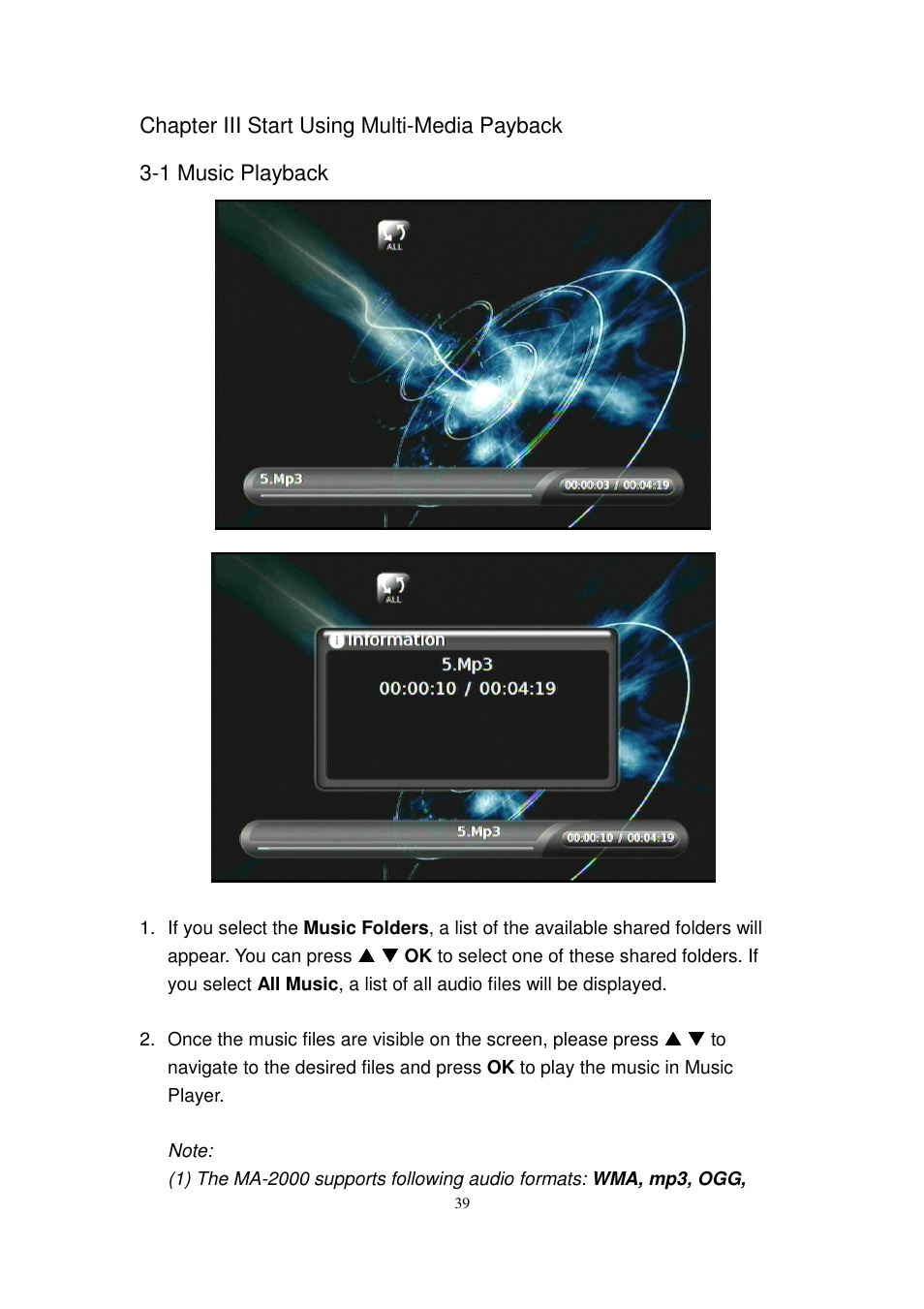 Edimax Technology MA-2000 User Manual | Page 39 / 48