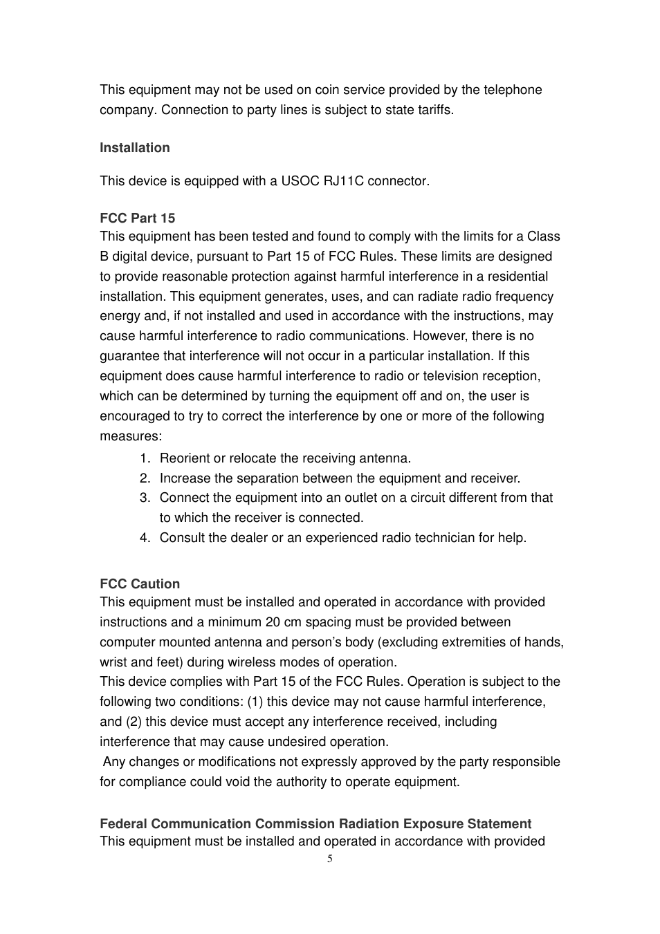 Edimax Technology MA-2000 User Manual | Page 5 / 48