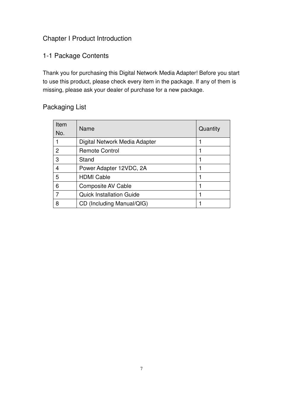 Edimax Technology MA-2000 User Manual | Page 7 / 48