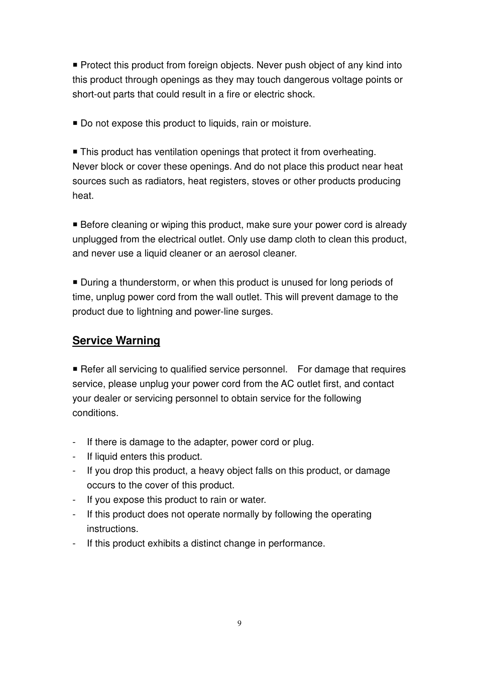 Edimax Technology MA-2000 User Manual | Page 9 / 48