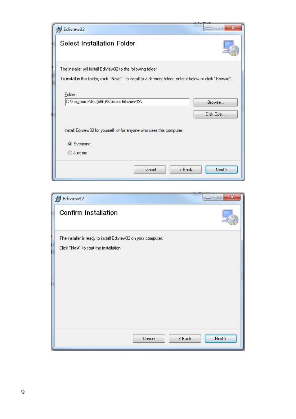 Edimax Technology EdiView32 User Manual | Page 9 / 59