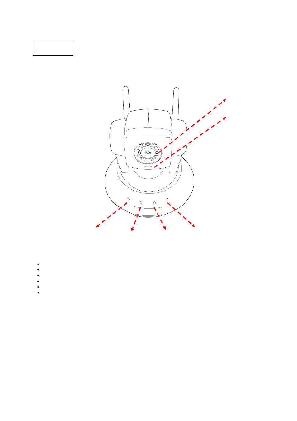 4 familiar with key components, Front view, Focus ring microphone | Edimax Technology IC-7000PTn V2 User Manual | Page 6 / 70