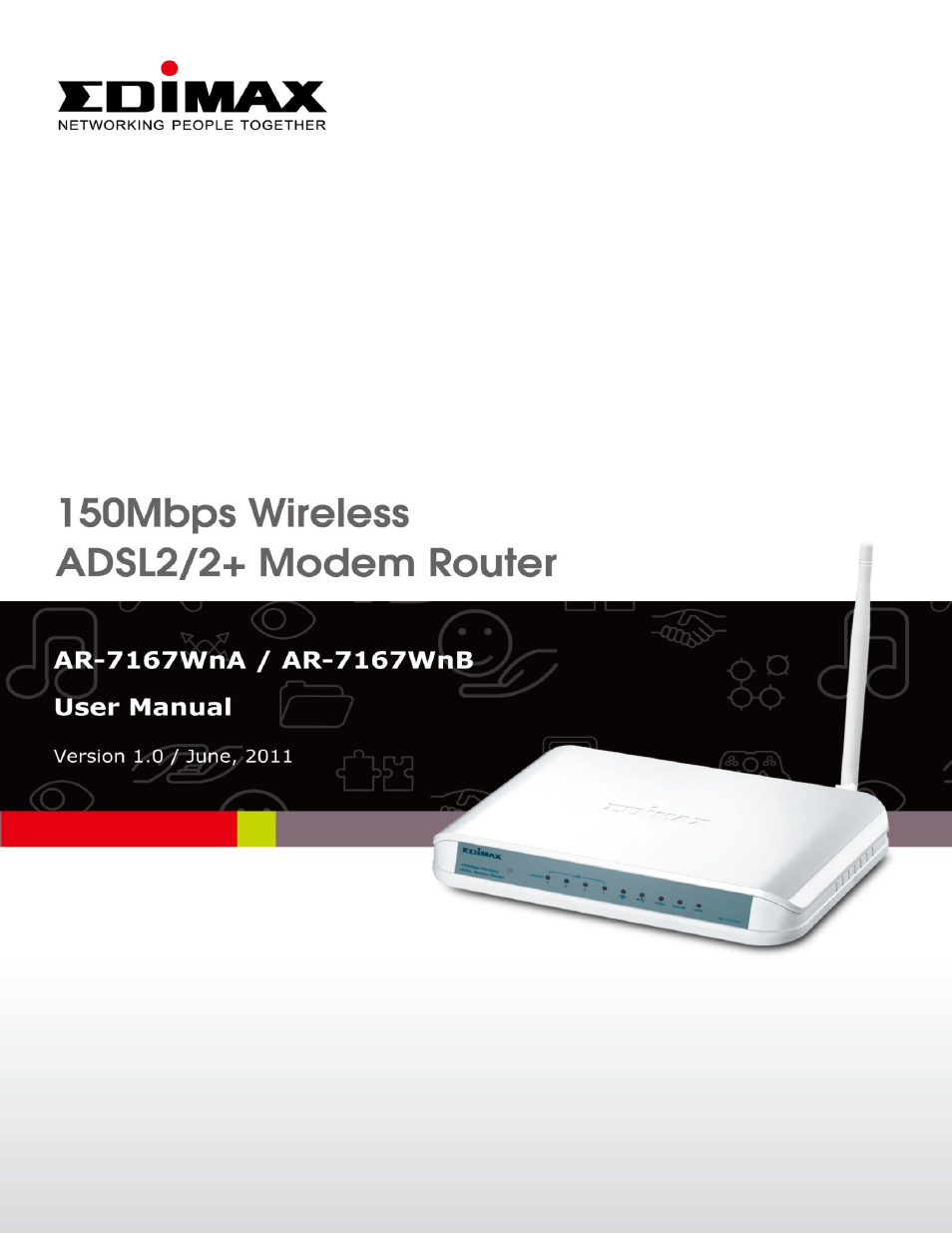 Edimax Technology AR-7167WnB User Manual | 68 pages