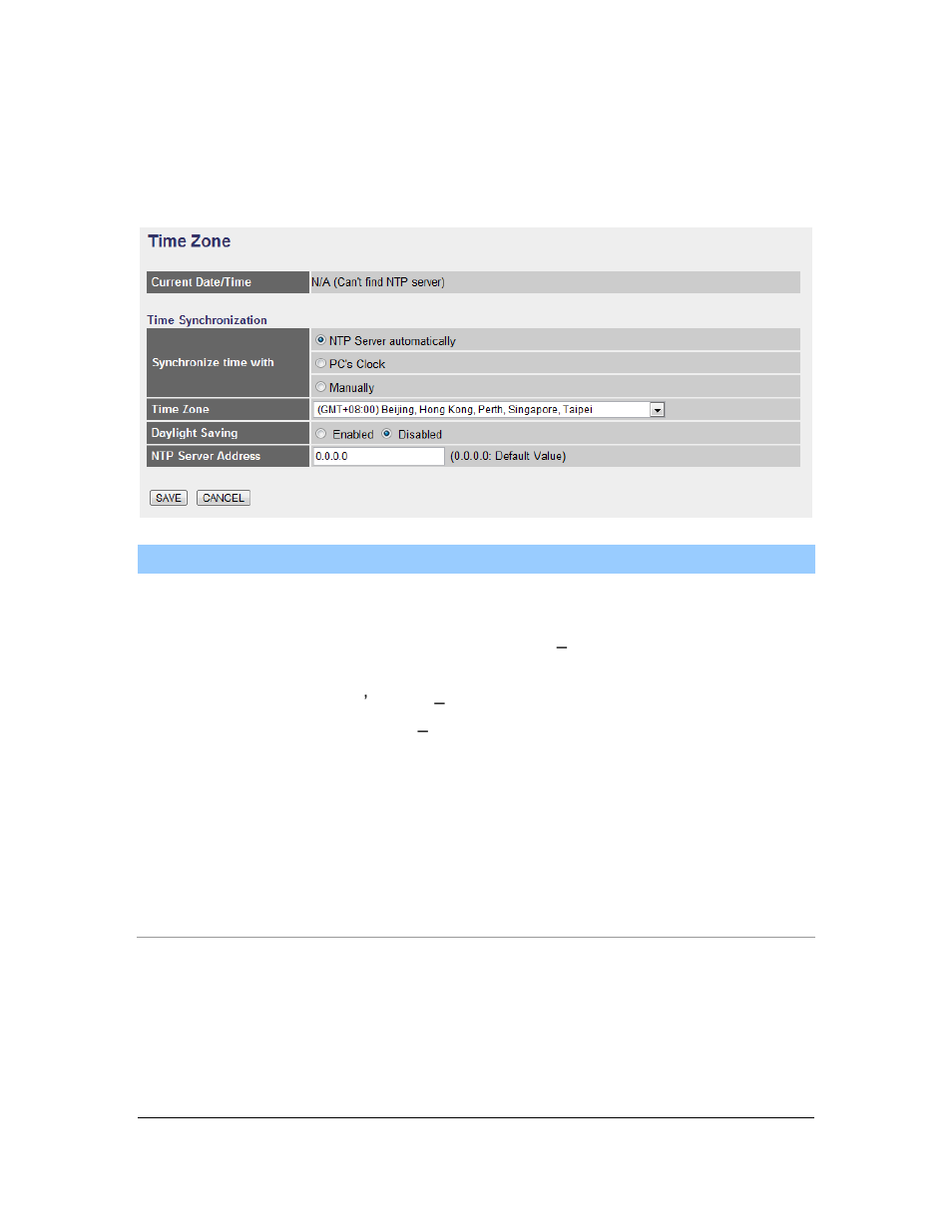 Time zone | Edimax Technology AR-7167WnB User Manual | Page 63 / 68