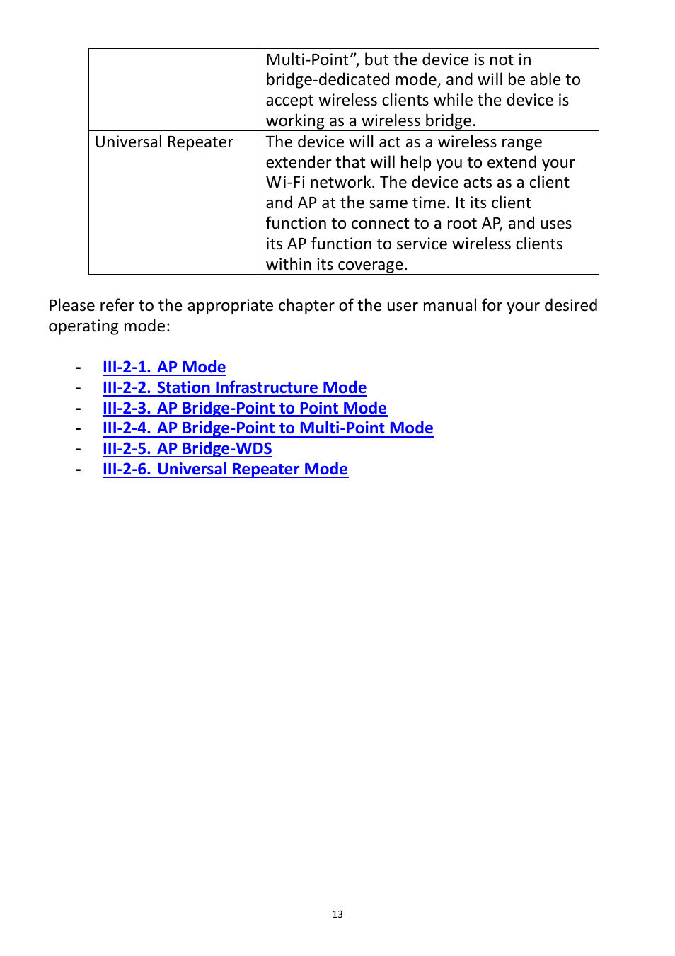 Edimax Technology EW-7228APn User Manual | Page 13 / 91
