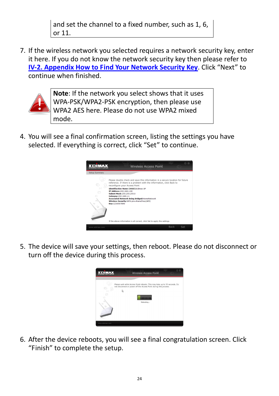 Edimax Technology EW-7228APn User Manual | Page 24 / 91